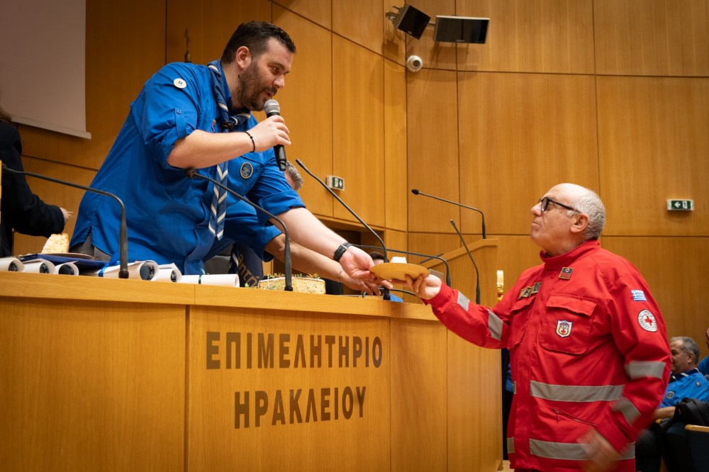 Οι Πρόσκοποι Ανατολικής Κρήτης έκοψαν την πρωτοχρονιάτικη πίτα τους για το 2025!