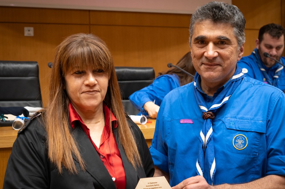 Οι Πρόσκοποι Ανατολικής Κρήτης έκοψαν την πρωτοχρονιάτικη πίτα τους για το 2025!